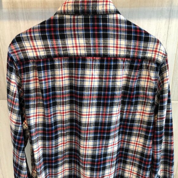 Coleman Flannel Shirt Mens Size XL Red Blue Plaid Long Sleeve Button Up - Picture 5 of 8